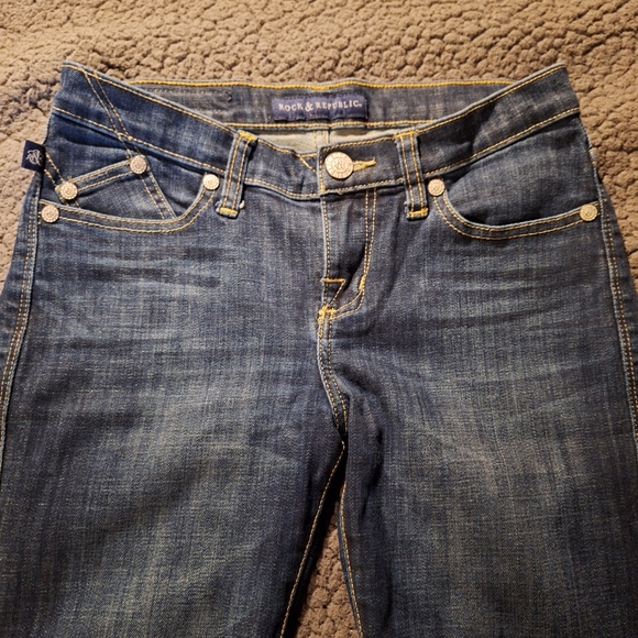 Rock & Republic Denim Berlin Jeans Women's Size 4R - Picture 4 of 14
